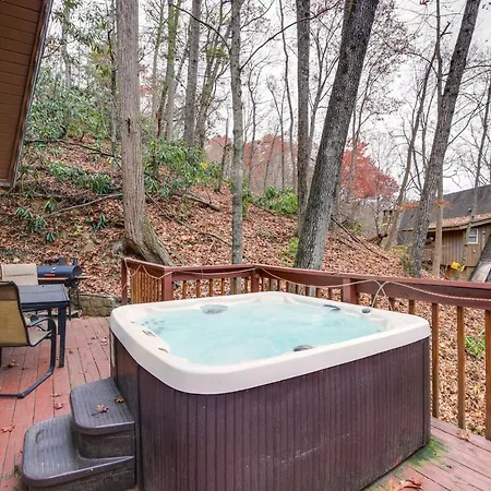 Gatlinburg A-Frame Home With Hot Tub Near Parkway Exterior foto